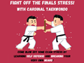 QR code to register for Fight Off the Finals Stress With Cardinal Taekwondo
