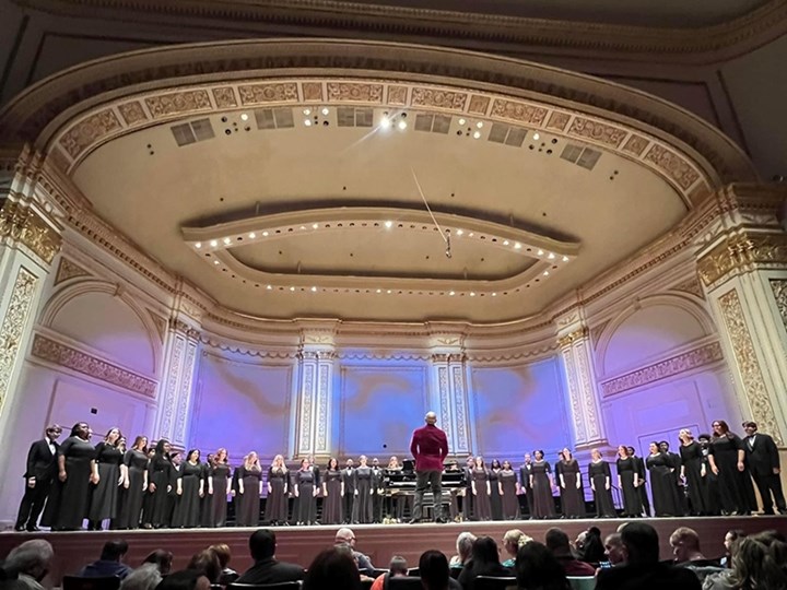 U of A's Inspirational Chorale Makes Its Carnegie Hall Debut