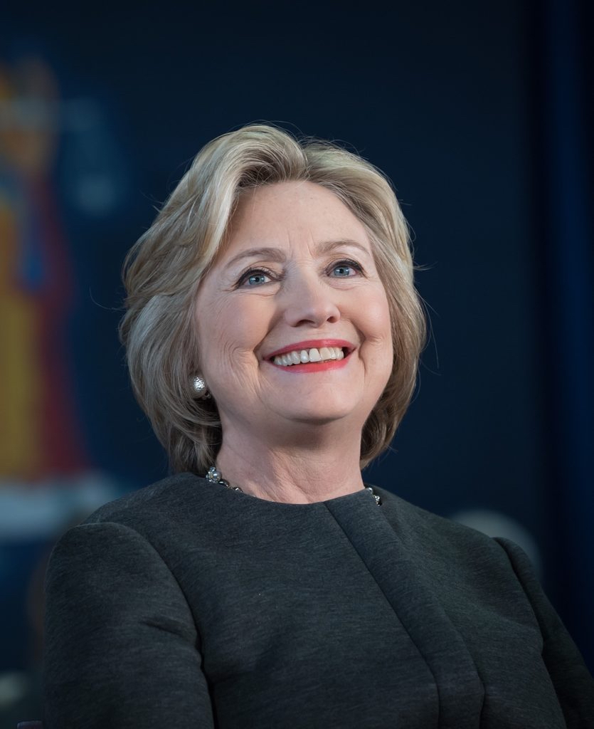 former Secretary of State Hillary Clinton