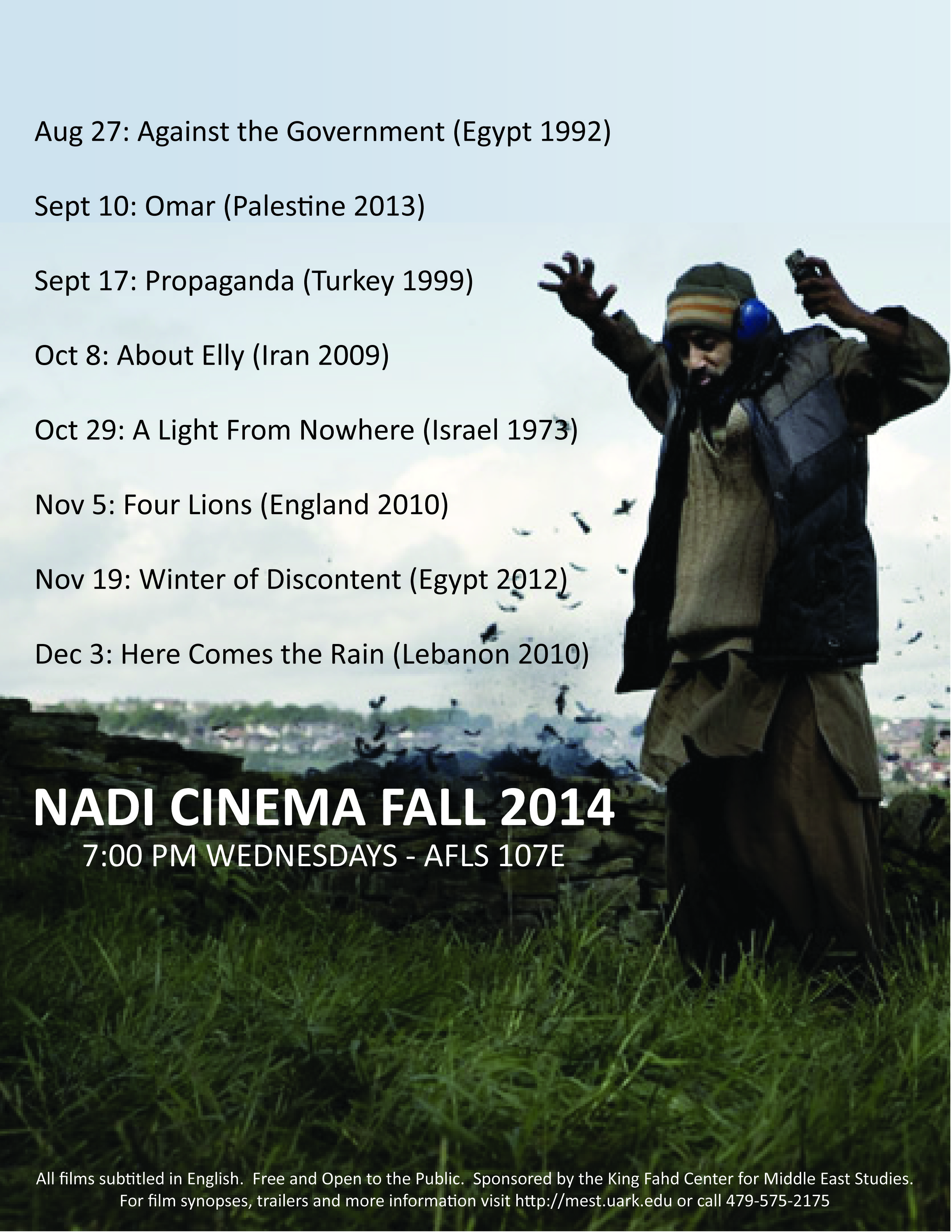 Nadi Cinema line-up for Fall 2014