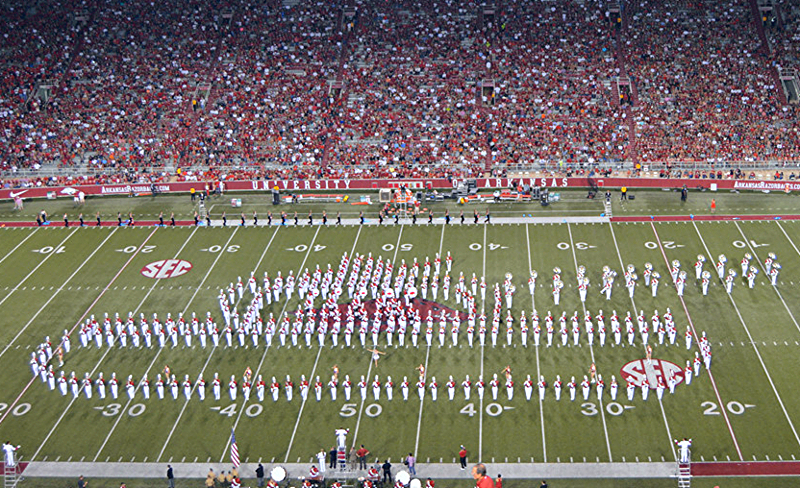 Razorback Marching Band to Give Two Encore Shows in Dallas
