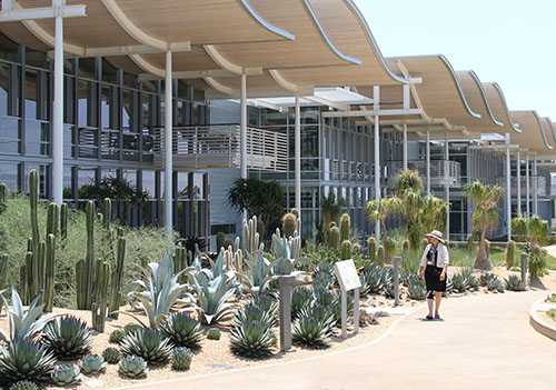 The Newport Beach Civic Center Park in Newport Beach, California