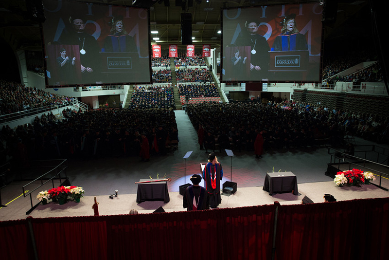 Fall Commencement to Be Held in Walton Arena for the First Time 