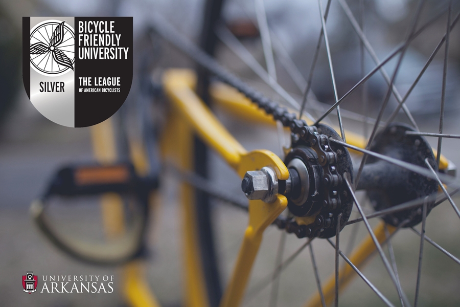 U of A Earns Silver Level Bicycle Friendly University Award