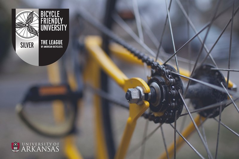 U of A Earns Silver Level Bicycle Friendly University Award