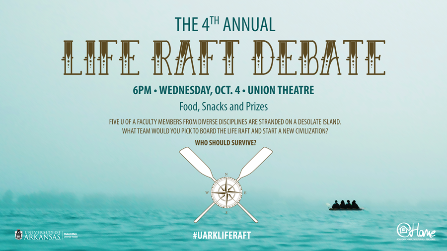 Fourth Annual Life Raft Debate on Oct. 4