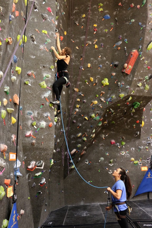 College Outside Features UREC Outdoors Climbing Facilities 