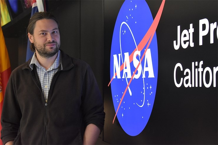 Emmanuel Decrossas, U of A electrical engineering alumnus, works at NASA's Jet Propulsion Laboratory.