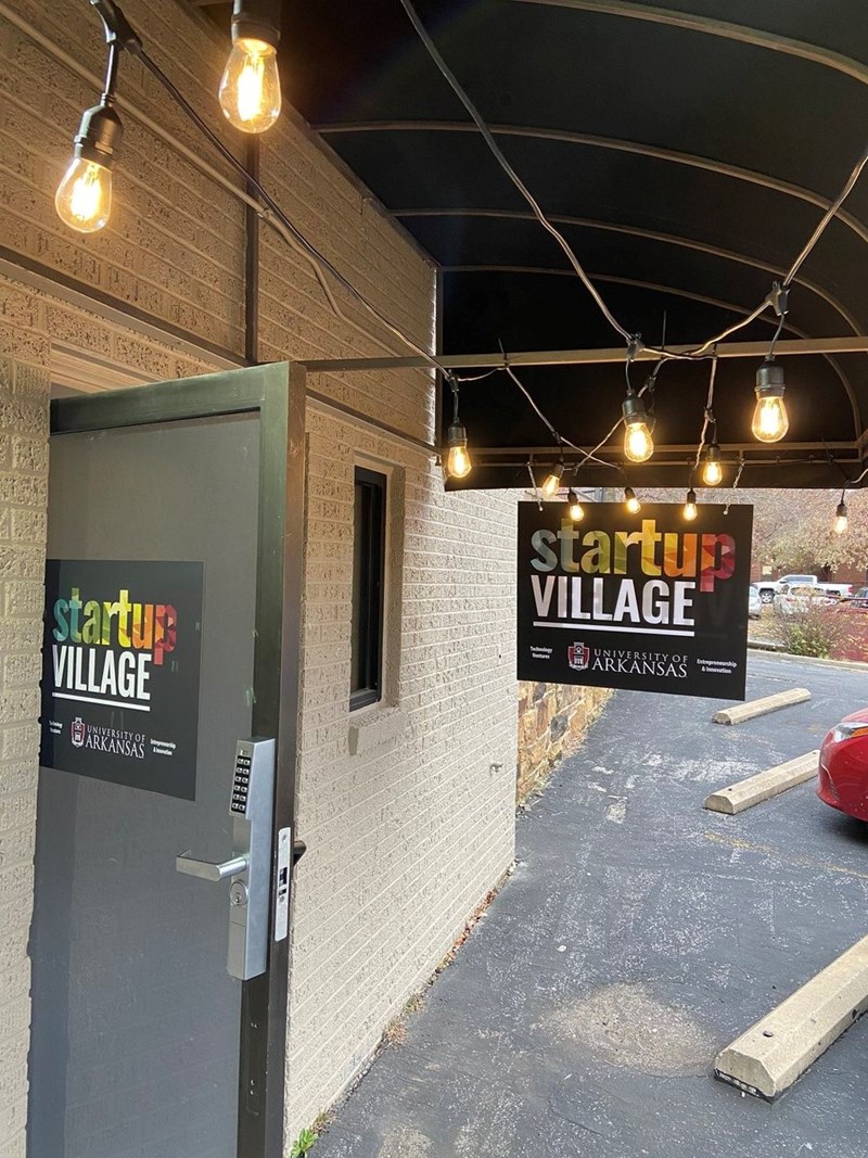 Entrance to the U of A Startup Village