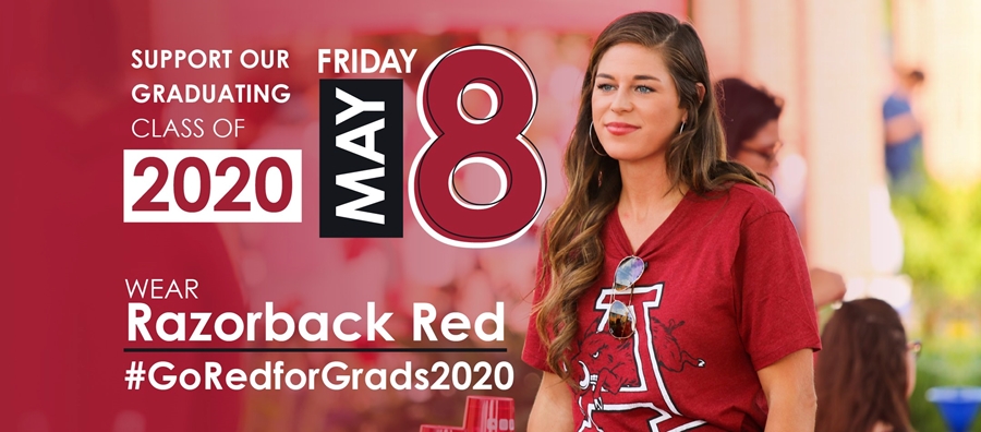 #GoRedForGrads2020 is set for May 8.