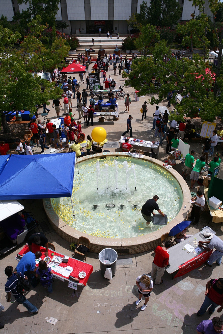 Razorbash is happening today on the Arkansas Union Mall from 11 a.m. to 2 p.m.