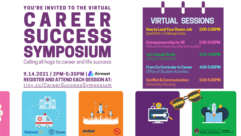 Win Door Prizes at the Virtual Career Success Symposium Today