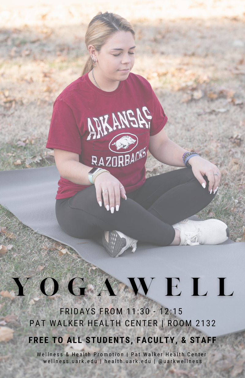 Weekly Yoga Sessions Offered for Free to Campus Community