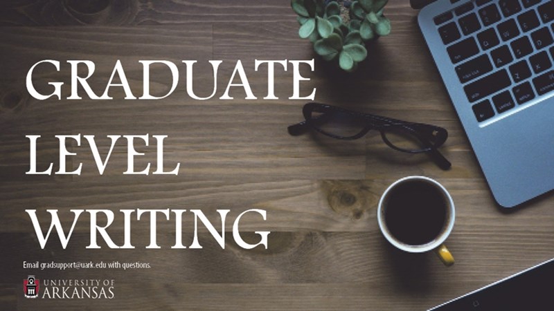 Writing Workshop Week Offered for Graduate Students 