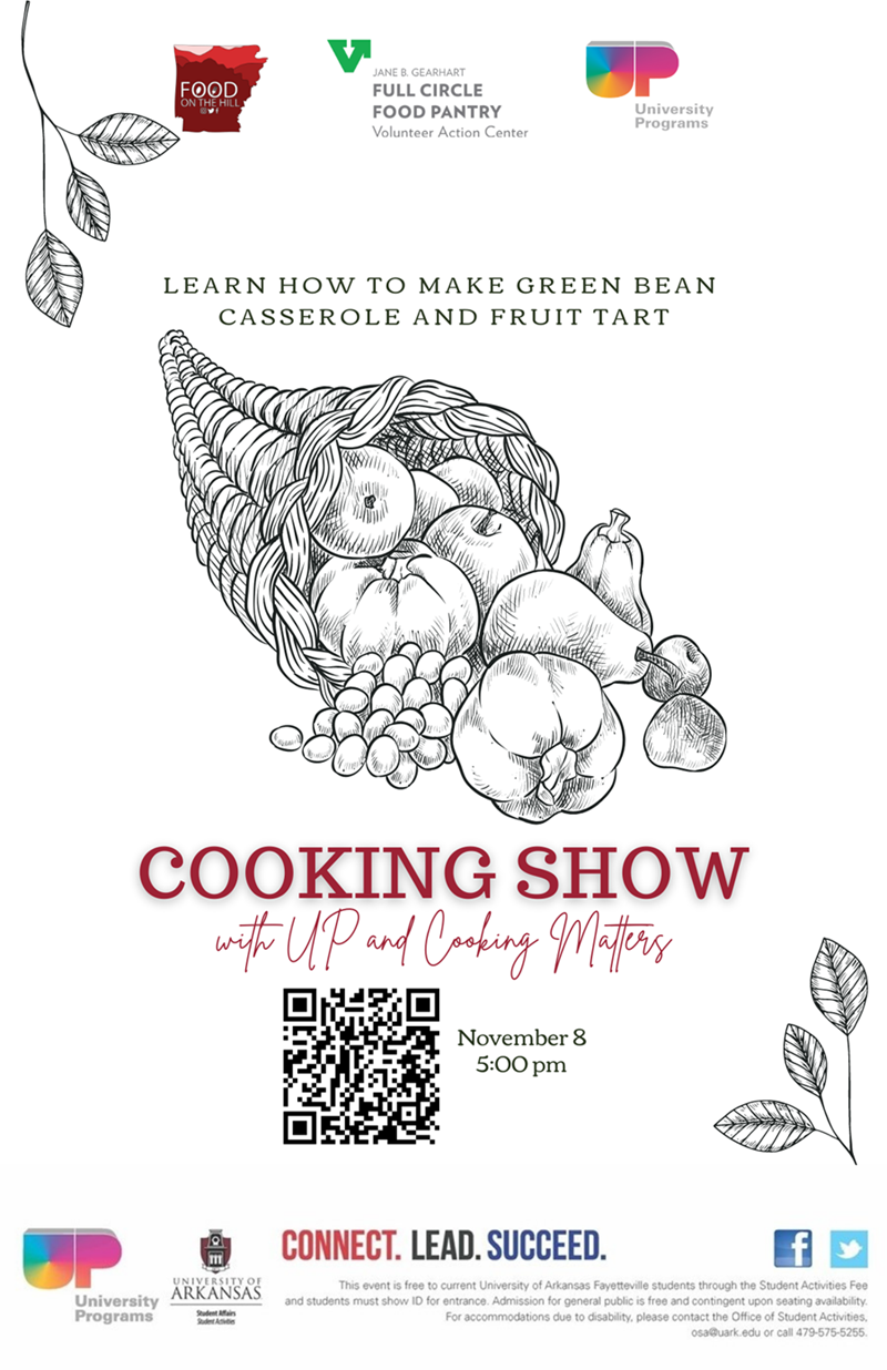 Cooking Matters and UP Offering Holiday Cooking Class