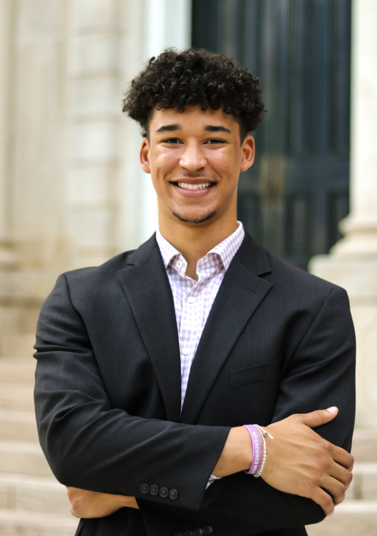 Gary Jackson was selected as November's Student Leader of the Month.