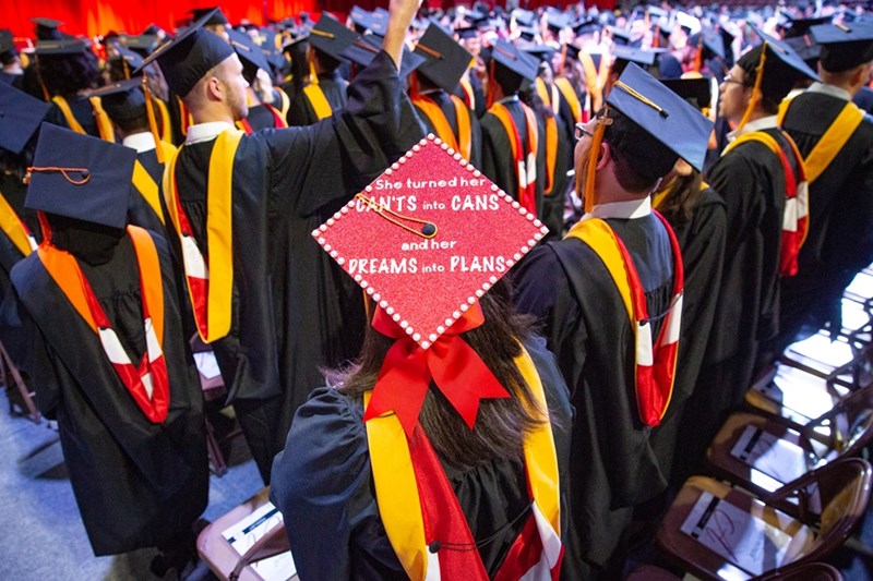 About 1,500 Students Set to Walk in Two Fall Commencement Ceremonies