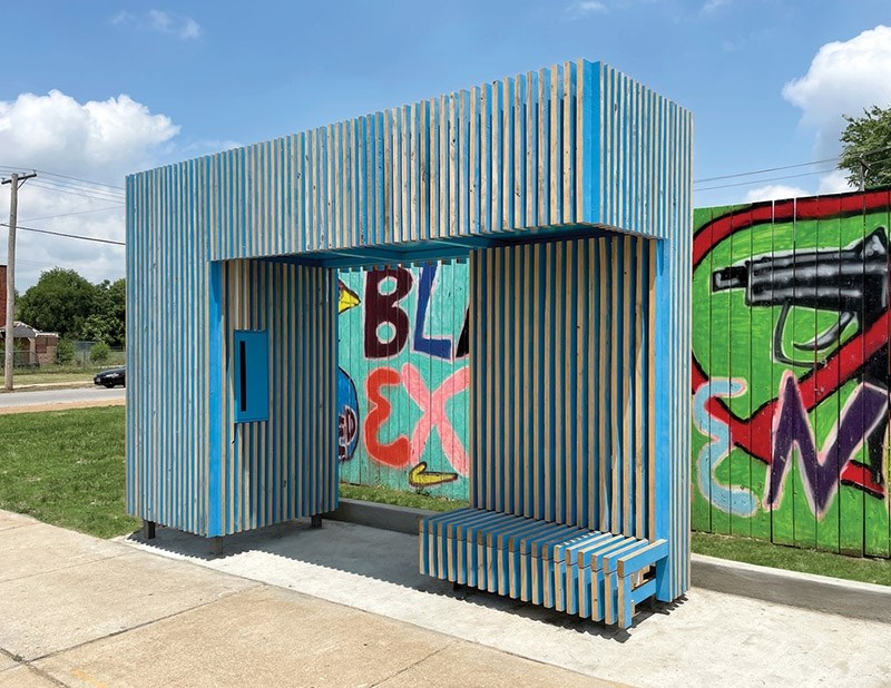 The Shelter Project in St. Louis, designed by Somewhere Studio, was the winner in the Social Impact category of the 2021 AN Best of Design Awards.