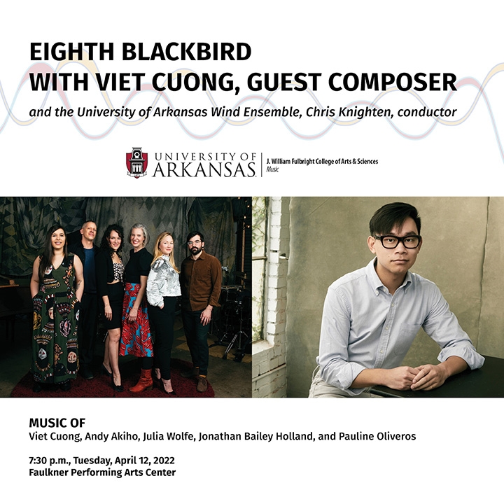 U of A Wind Ensemble Joins Eighth Blackbird In Performance April 12