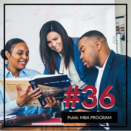 US News & World Report lists the MBA program at Walton College as the 36th Best Business School at a public business college in the nation.