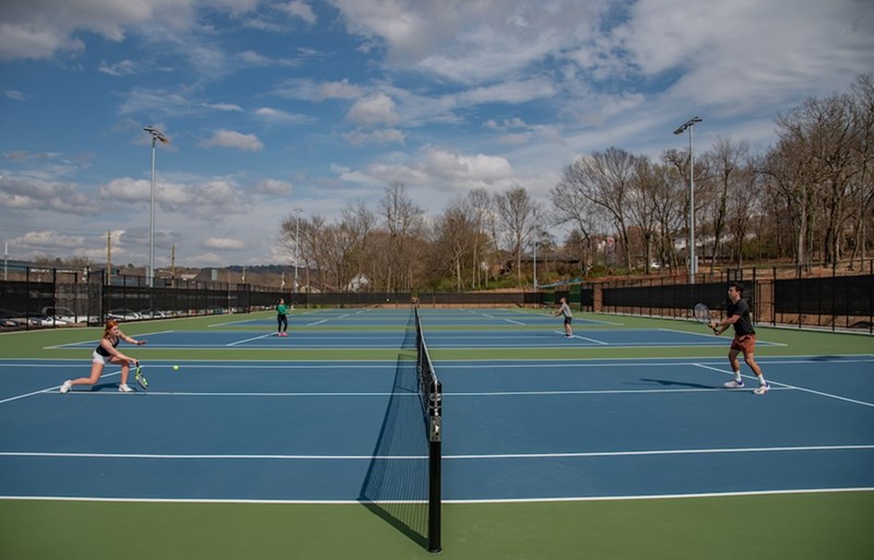 UREC Tennis Center located at 1357 W. Indian Trail 