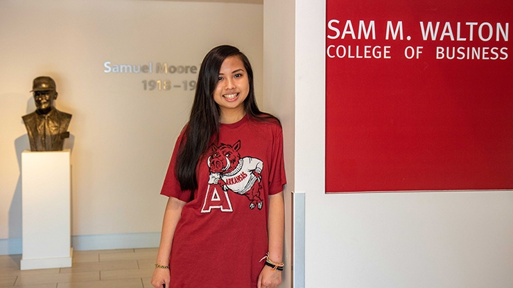 Mary Pham, a rising senior, is the 15th recipient of the Boyer Fellowship.