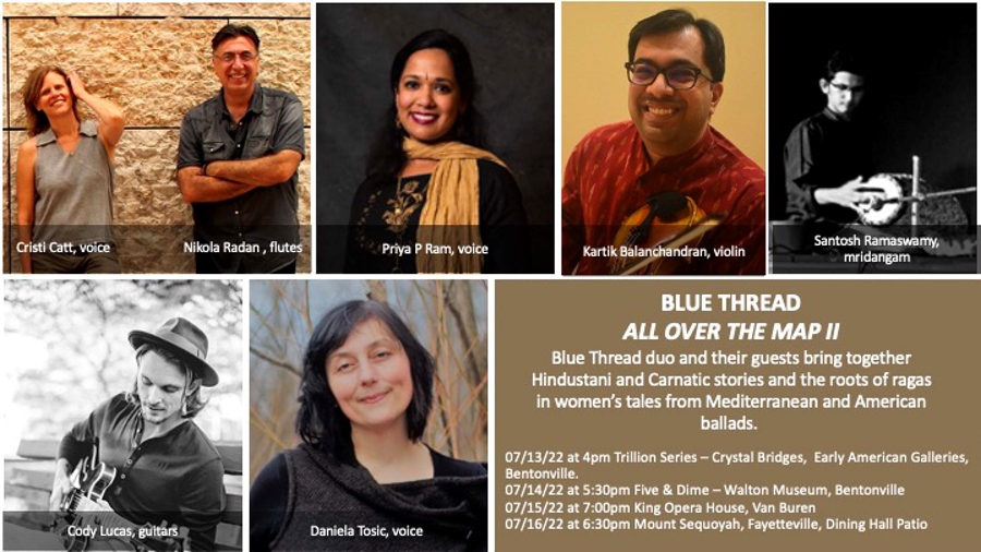 Blue Thread Performance Group Presents Series of Free Concerts Next Week