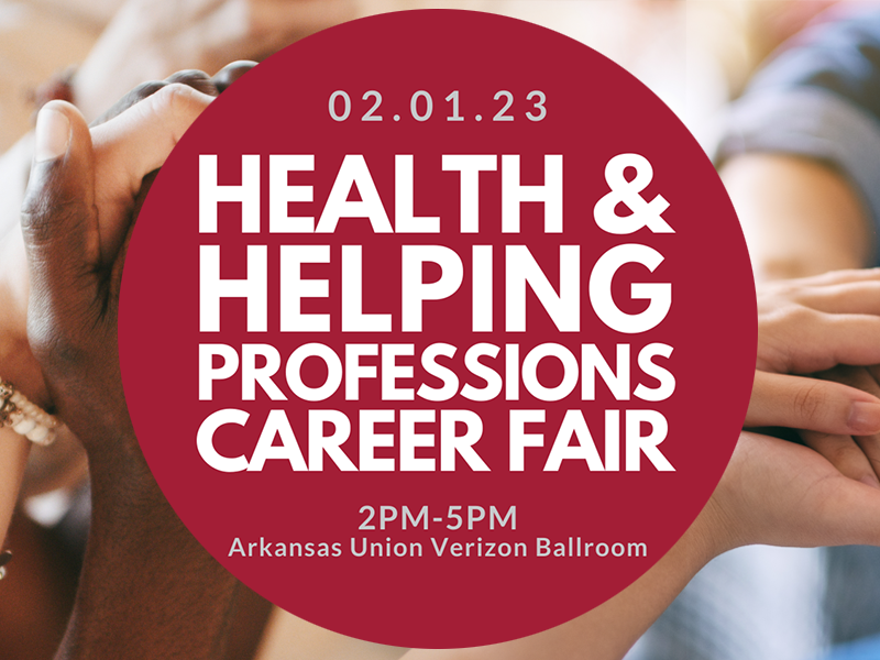 Over 50 organizations recruiting students for jobs, internships and graduate programs at the Health & Helping Professions Career Fair