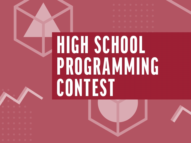 High School Programming Contest Deadline Approaching