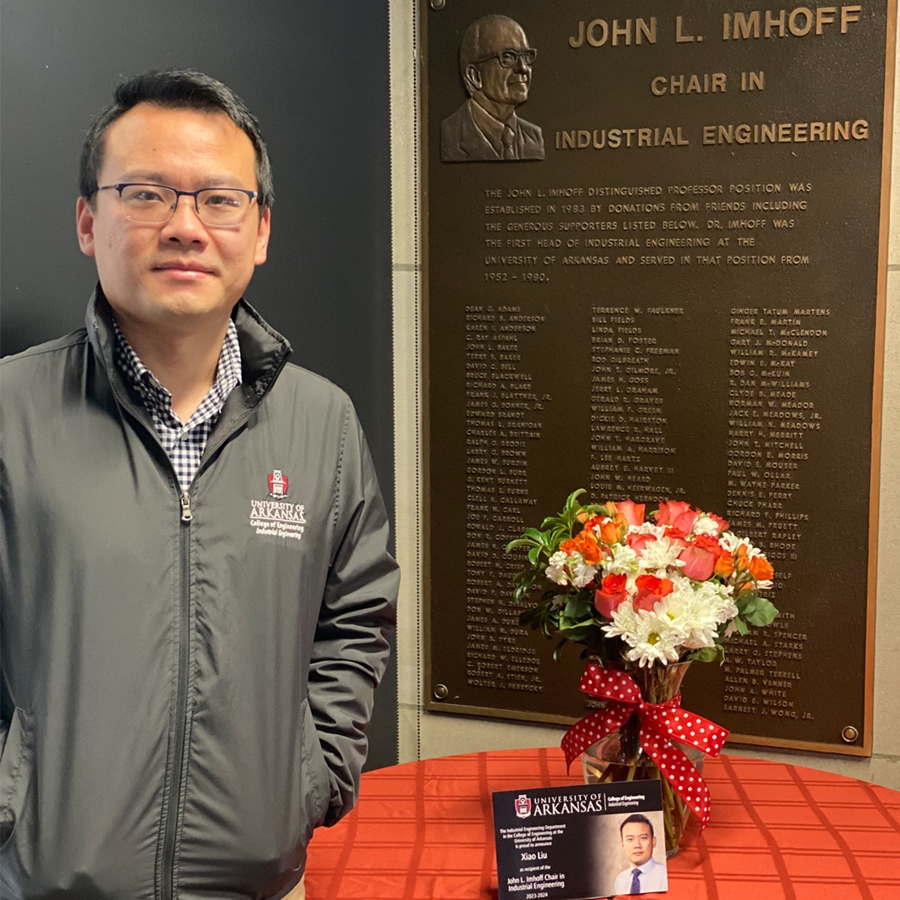 Industrial Engineering Professor Named John L. Imhoff Chair in Industrial Engineering