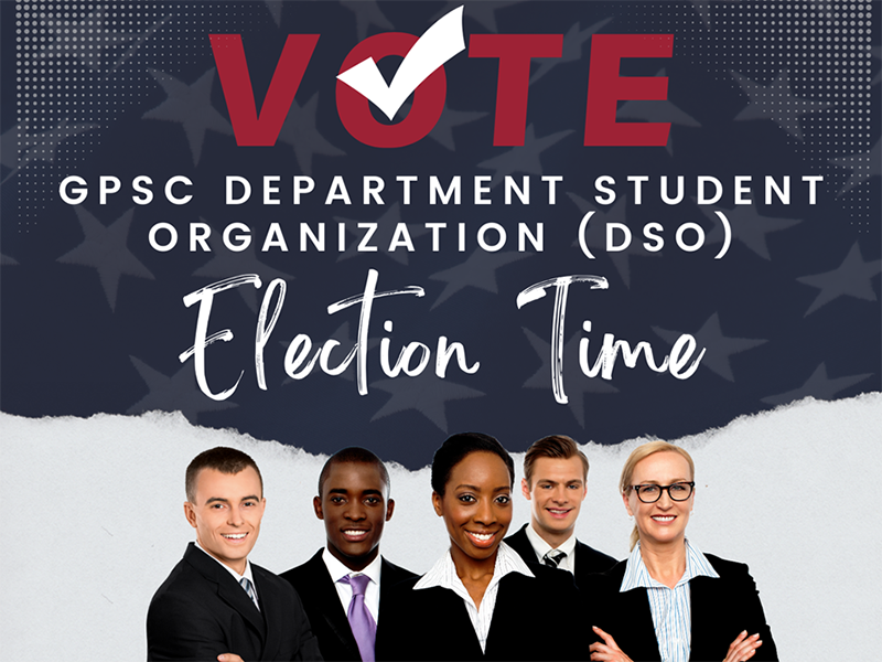 Graduate and Professional Student Congress DSO Elections for 2023-24 
