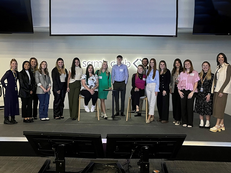 The Walmart Mentoring Circle was established in 2016 to assist students in Bumpers College's apparel merchandising and product development program.