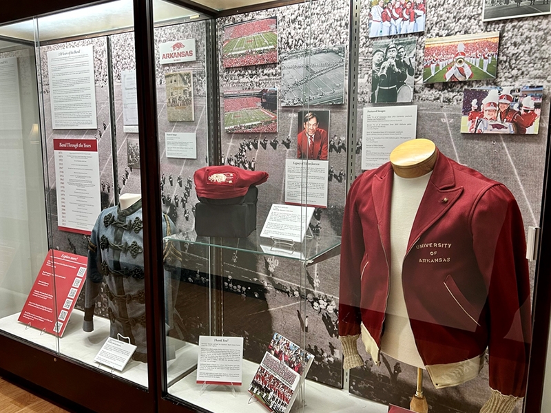 New Band History Display on View in Silas Hunt Hall