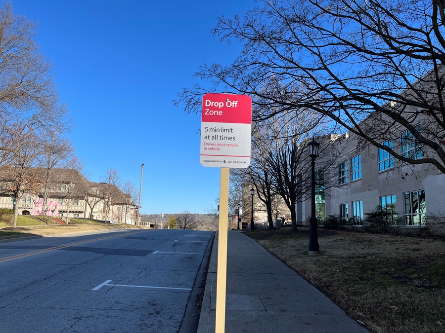 Drop-off / Pick-up Spaces Available on Maple Street and Dickson Street 
