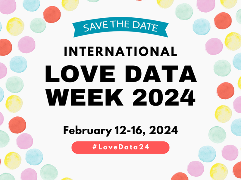 Celebrate Love Data Week With University Libraries