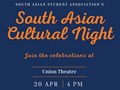 South Asian Student Association's Cultural Night April 20