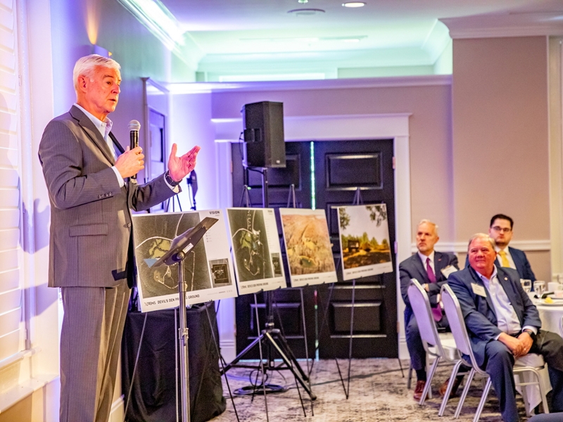 Congressman Steve Womack spoke at a recent event announcing Extremis' plans for the lab.