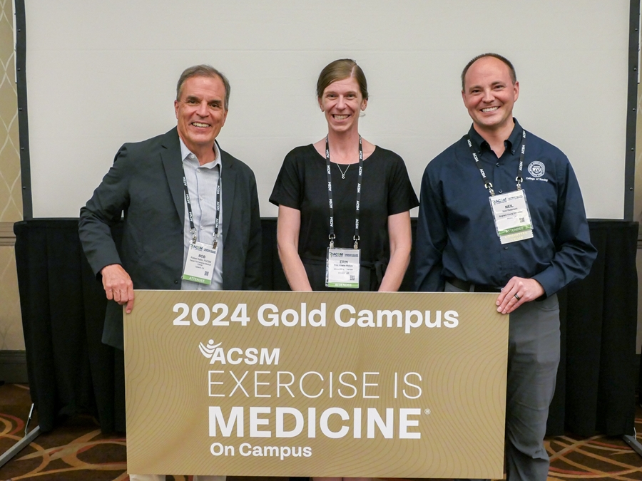 Exercise is Medicine Program Awarded Gold Status by American College of Sports Medicine