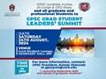 RSVP for GPSC Grad Student Leaders' Summit 