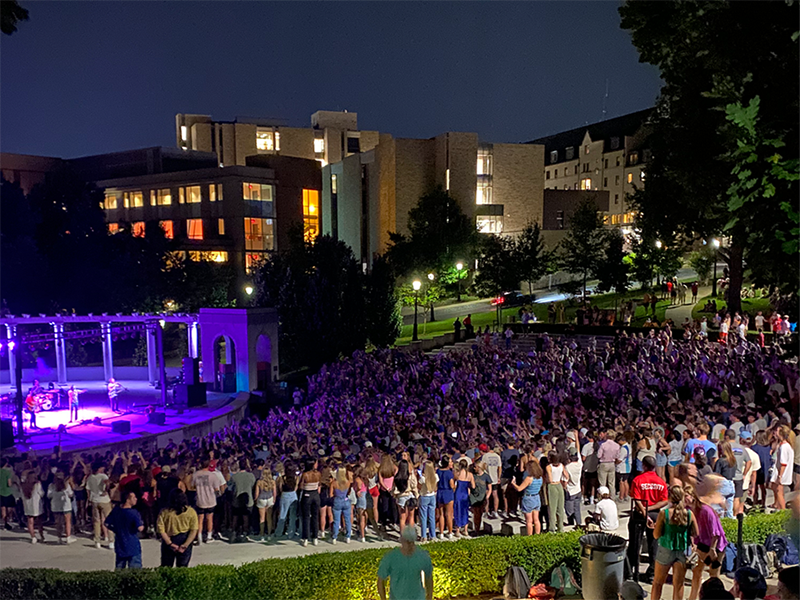 University Programs will host a Fall Concert at 7 p.m. today, Thursday, Oct. 17, at the Greek Theatre.