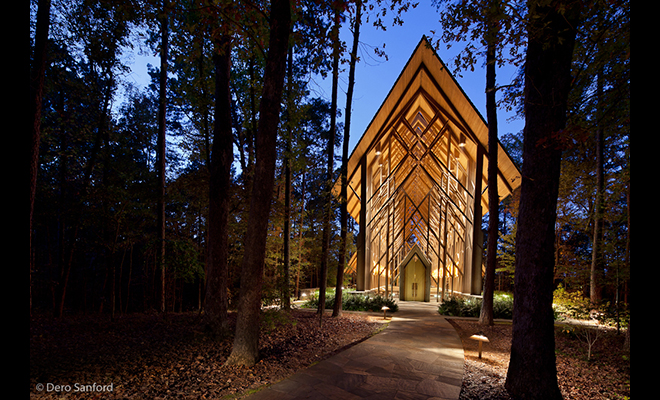Anthony Chapel At Garvan Woodland Gardens Named One Of The